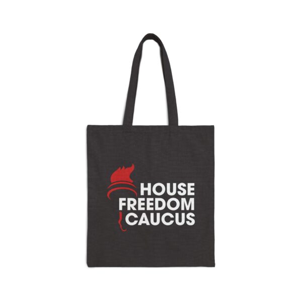 Freedom Caucus Cotton Canvas Tote Bag - Image 6