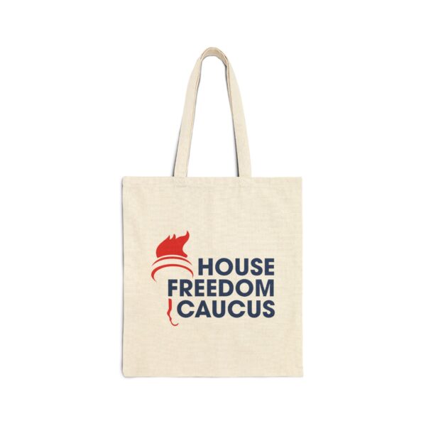 Freedom Caucus Cotton Canvas Tote Bag - Image 2