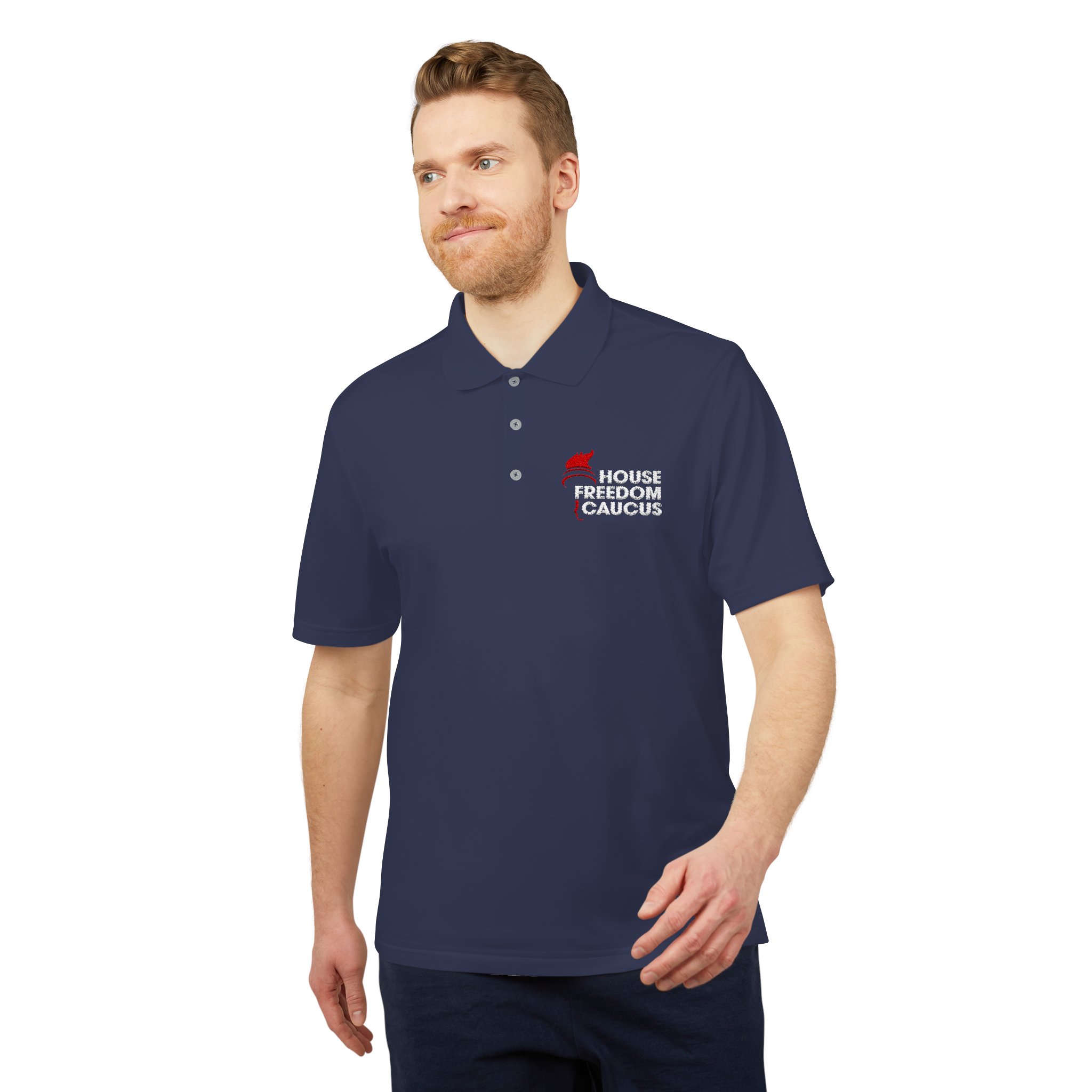 House Freedom Caucus Adidas® Performance Polo Shirt - Image 4