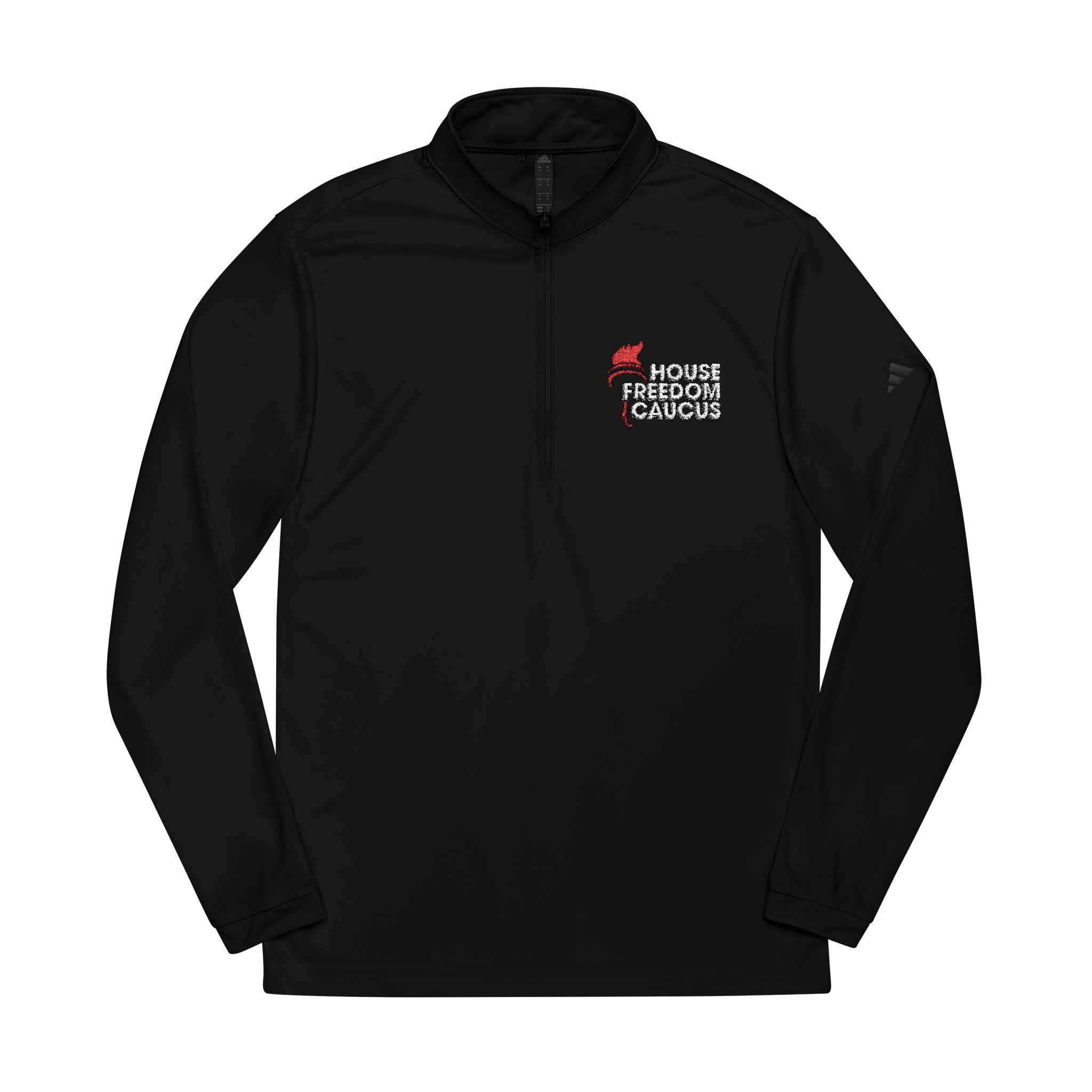 House Freedom Caucus Adidas® Quarter-Zip Pullover with Embroidered Logo - Image 5