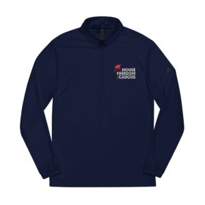 House Freedom Caucus Adidas® Quarter-Zip Pullover with Embroidered Logo