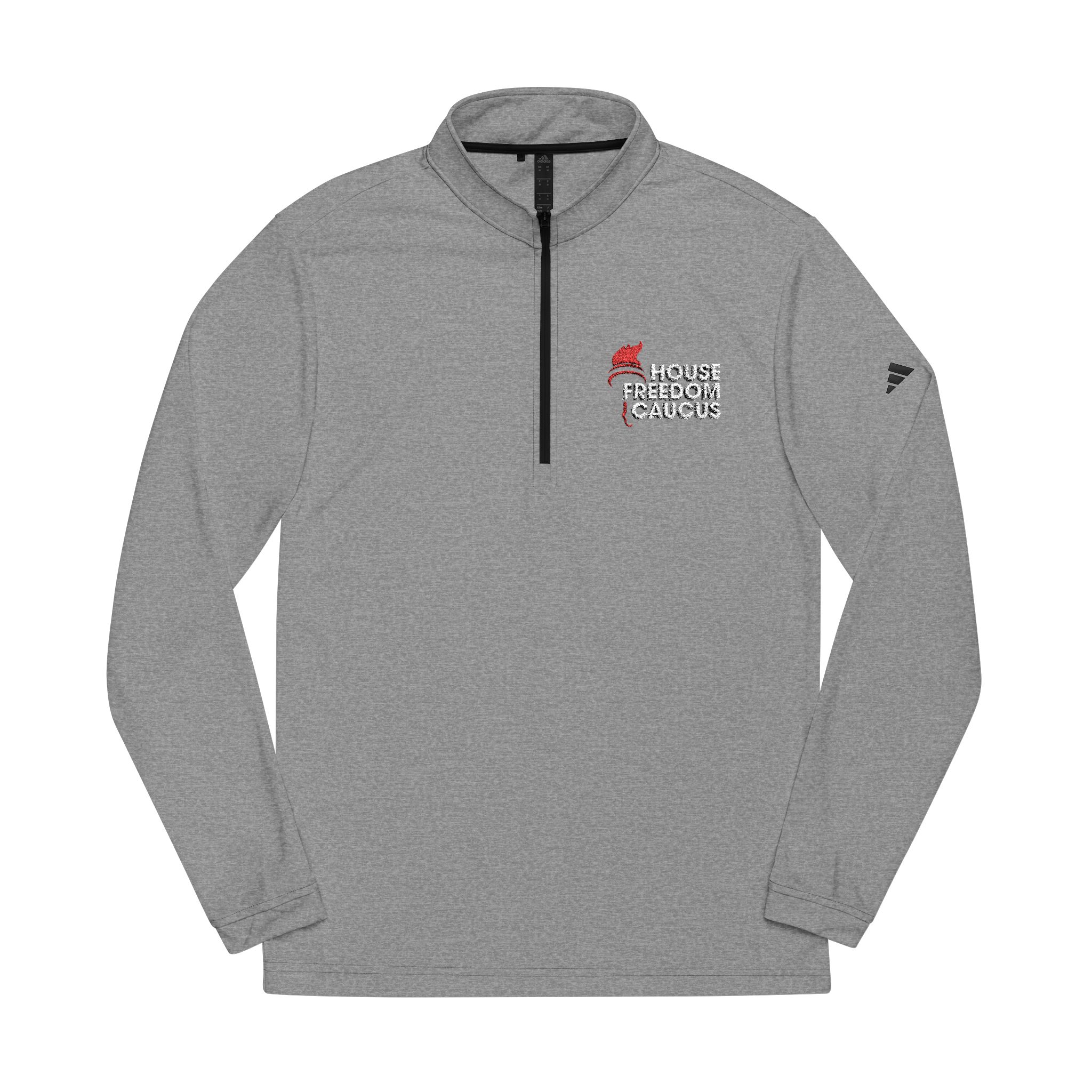 House Freedom Caucus Adidas® Quarter-Zip Pullover with Embroidered Logo - Image 3