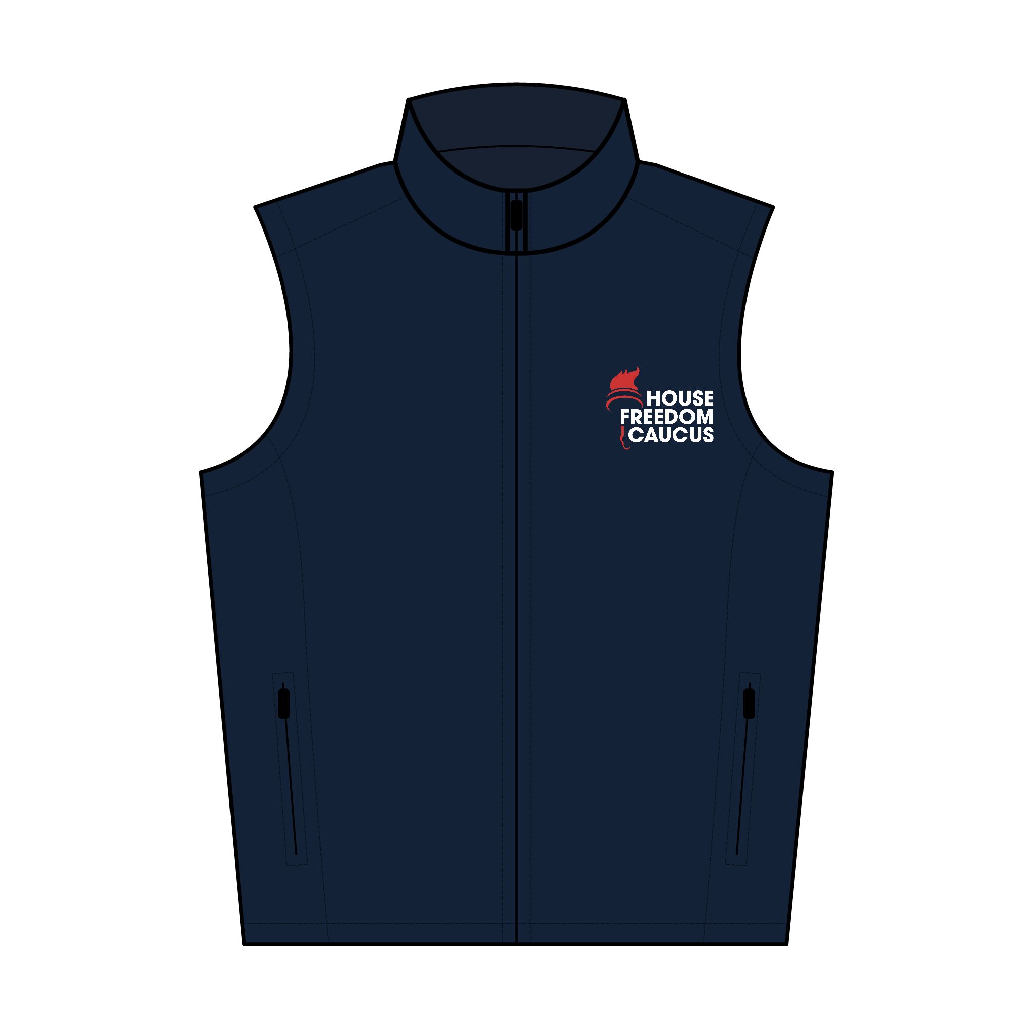 House Freedom Caucus Port Authority® Men's Soft Shell Vest - Image 2